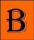This icon leads to the songs beginning with the letter 'B'.