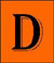 This icon leads to the songs beginning with the letter 'D'.