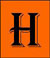 This icon leads to the songs by artists beginning with the letter 'H'.