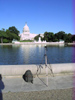 My tripod set up and ready to take photos of the U.S. Capitol in Washington DC. (See my section on Time Lapse Photos for the results of those shots!)