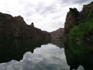 The Colorado River in Black Canyon, just below Hoover Dam.