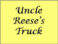 Photos of Uncle Reese's truck which is decorated... uh, well... unusually.
