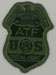 The Bureau of ATF subdued badge (Dept. of Treasury).