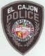 The El Cajon Police Dept., El Cajon, California.