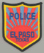 The El Paso Police Dept., El Paso, Texas.