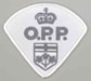 The patch of the OPP's TRU Team, winter uniform.